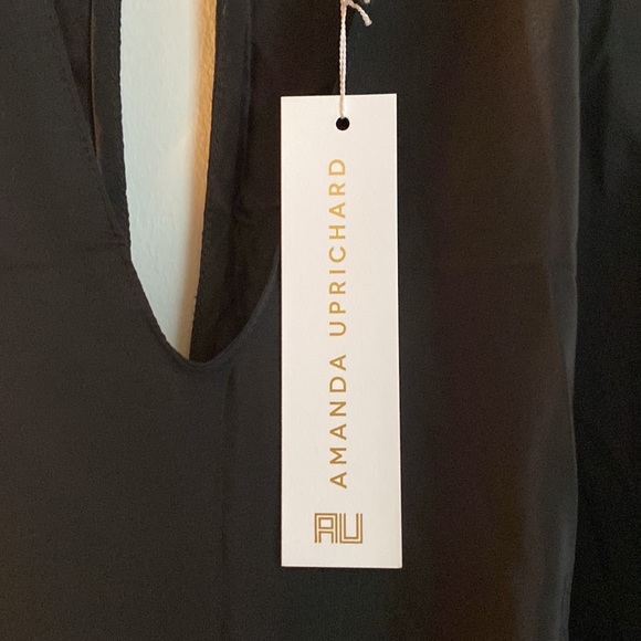 NWT Amanda Uprichard Cassia Silk Dress - Large - Picture 7 of 9